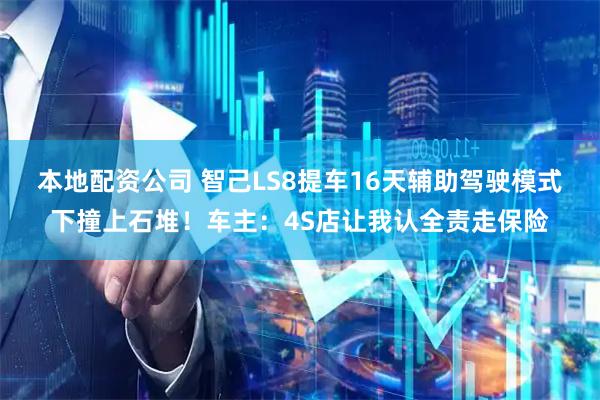 本地配资公司 智己LS8提车16天辅助驾驶模式下撞上石堆！车主：4S店让我认全责走保险